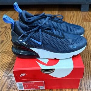 Nike Air Max 270 thunder Blue and black Sneakers